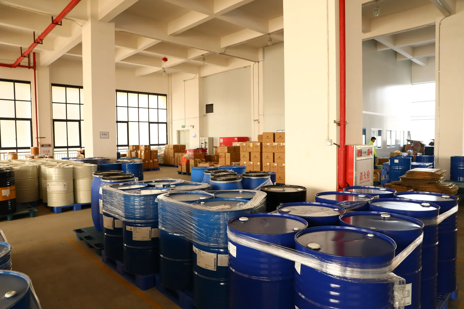 Cosmetics warehouse and inventory preparation
