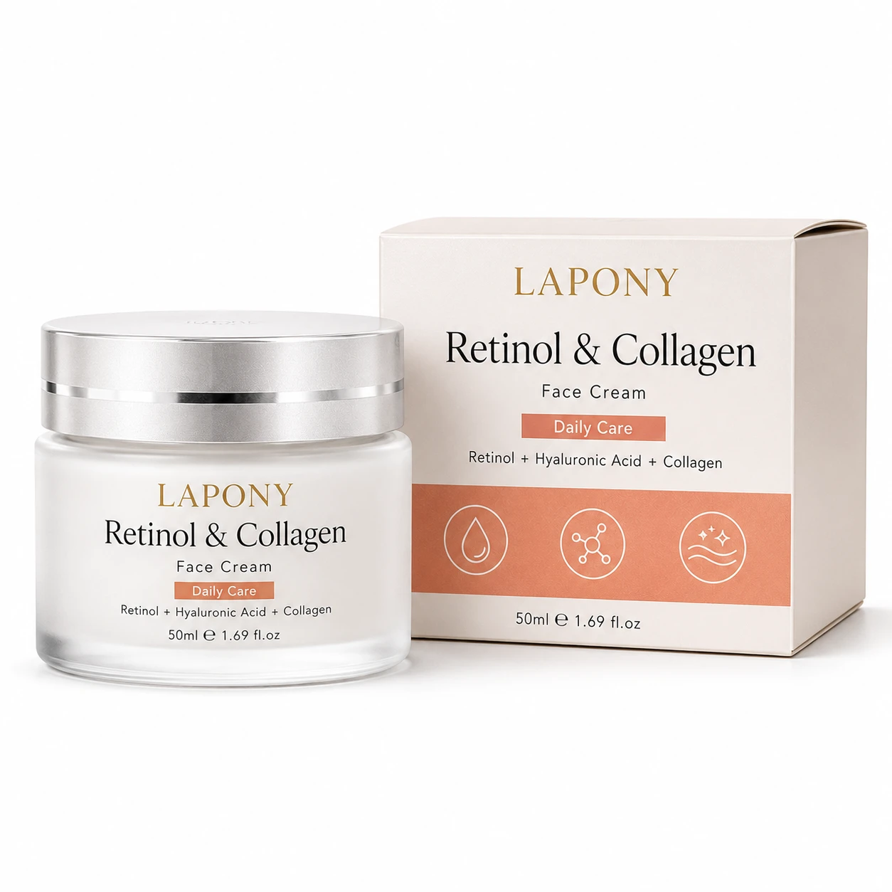 Private Label Retinol Collagen Face Cream