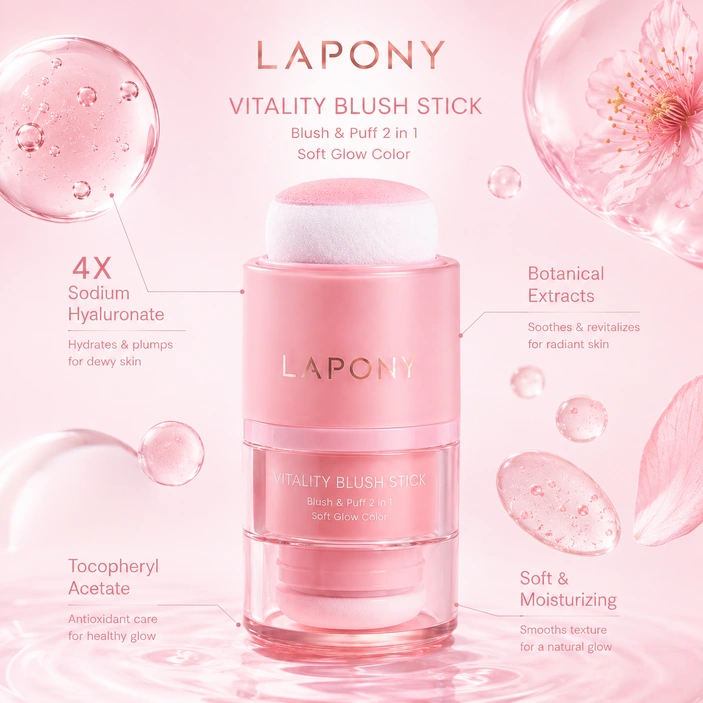 Private Label Vitality Blush Stick image 3