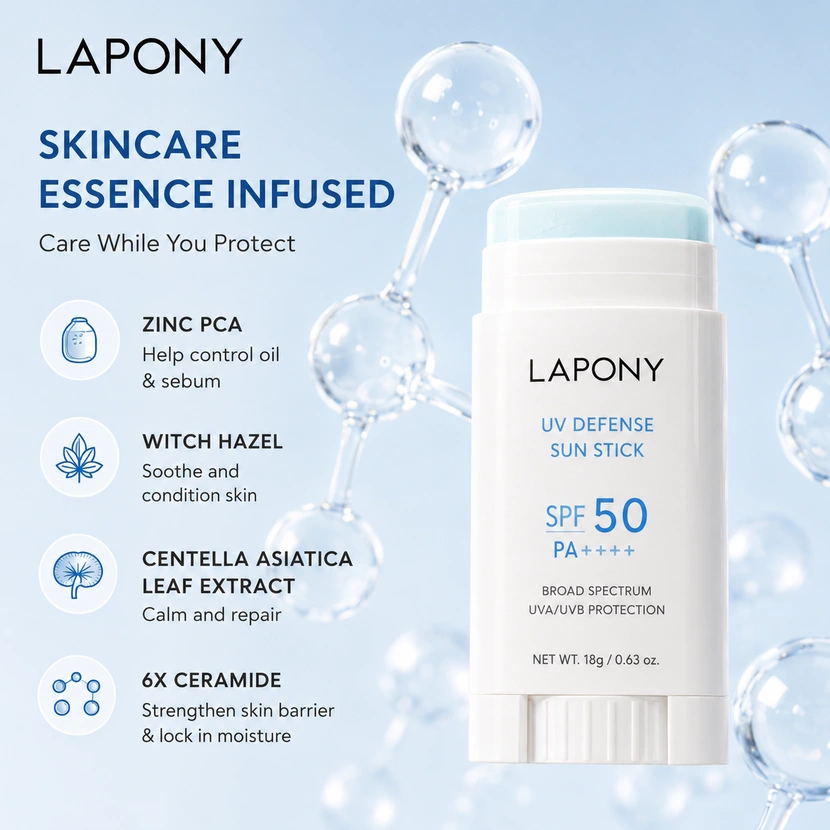 Private Label SPF50 PA++++ UV Defense Sun Stick image 5