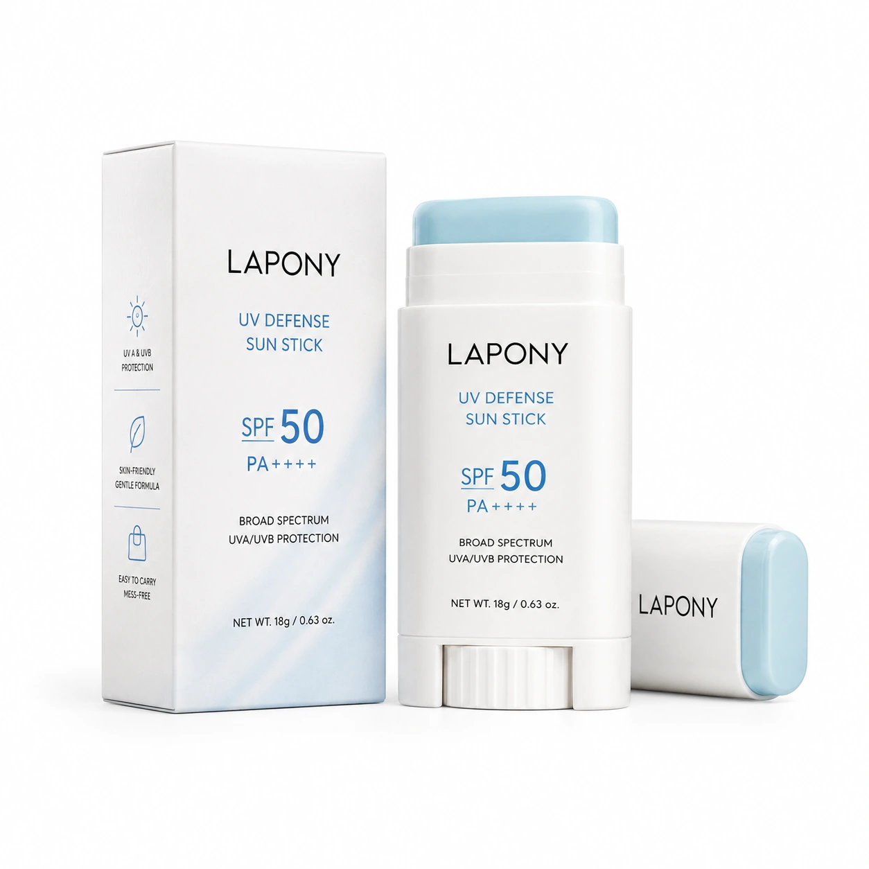 Private Label SPF50 PA++++ UV Defense Sun Stick
