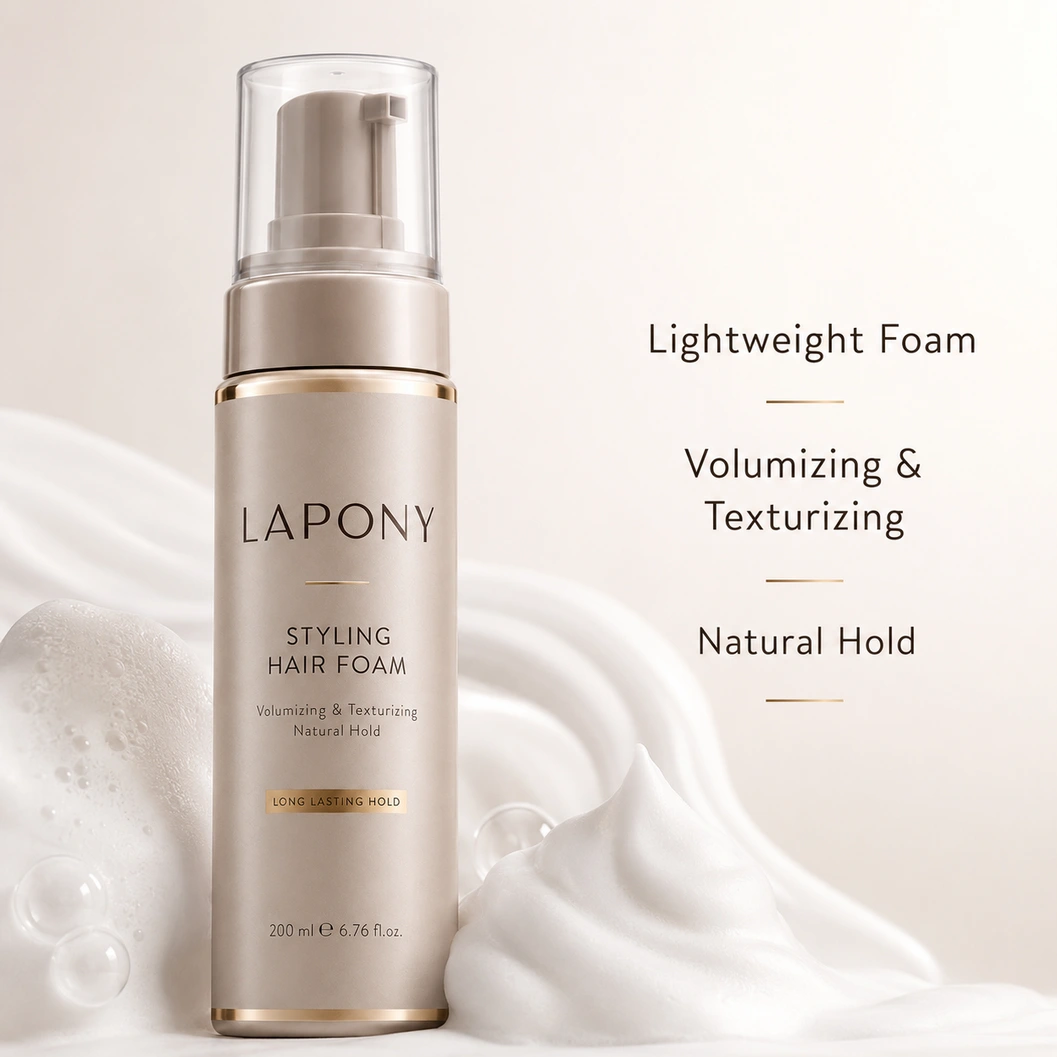 Private Label Volumizing Styling Hair Foam image 2