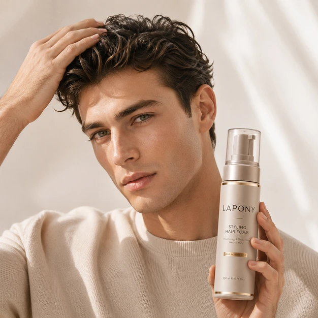 Private Label Volumizing Styling Hair Foam image 3