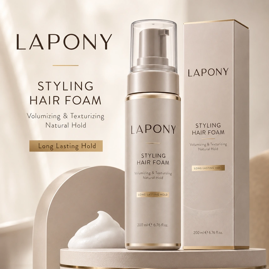Private Label Volumizing Styling Hair Foam image 5