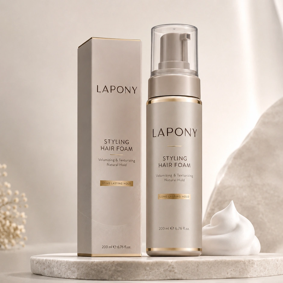Private Label Volumizing Styling Hair Foam image 8