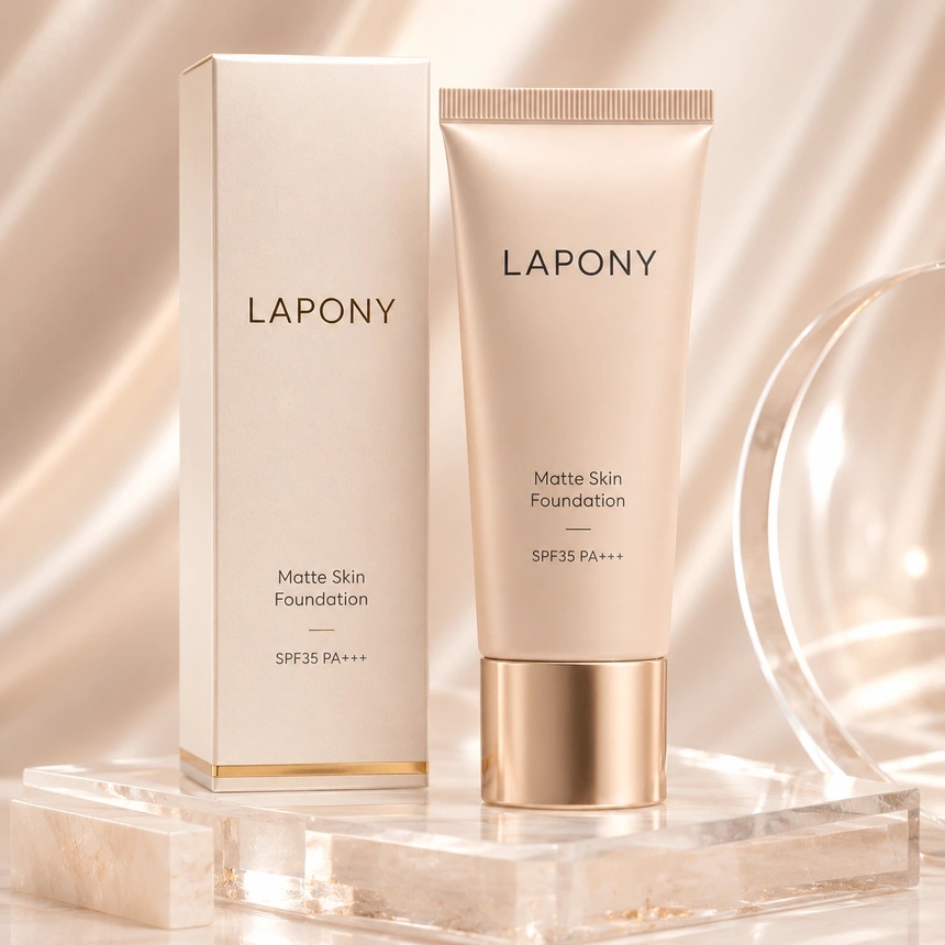 Private Label Matte Skin Foundation SPF35 PA+++ image 7