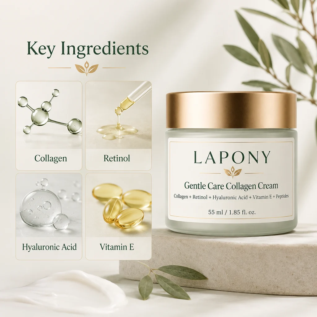 Private Label Gentle Care Collagen Face Cream image 2
