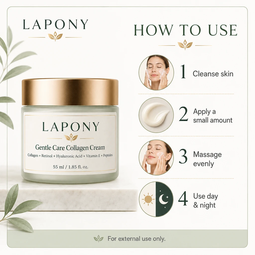 Private Label Gentle Care Collagen Face Cream image 4
