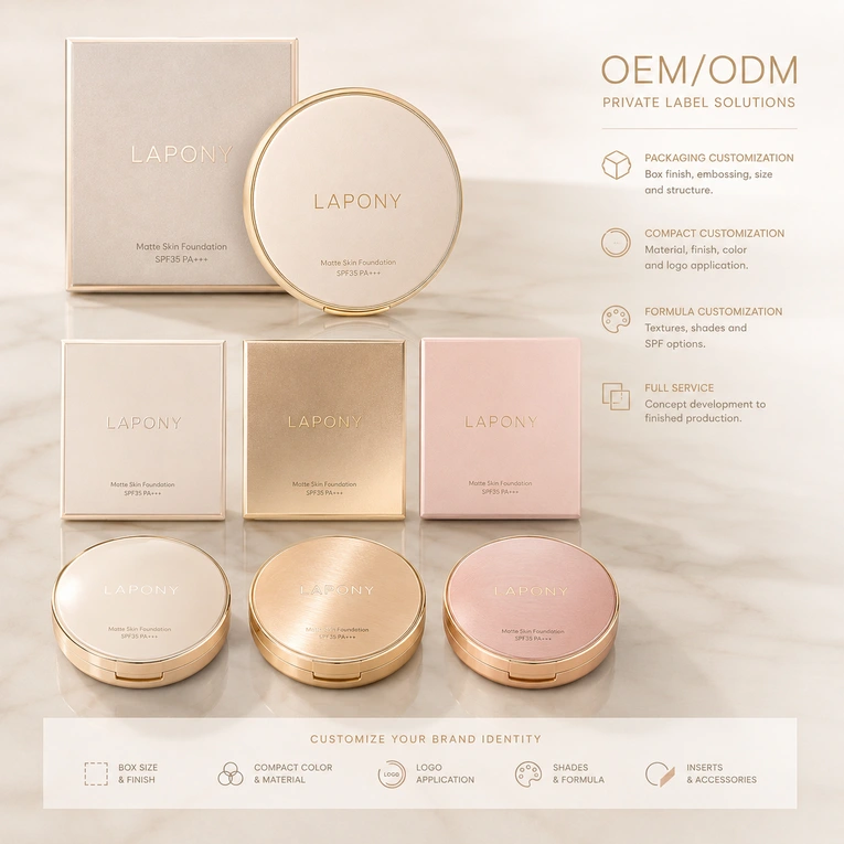 Private Label Matte Cushion Foundation SPF35 PA+++ image 6