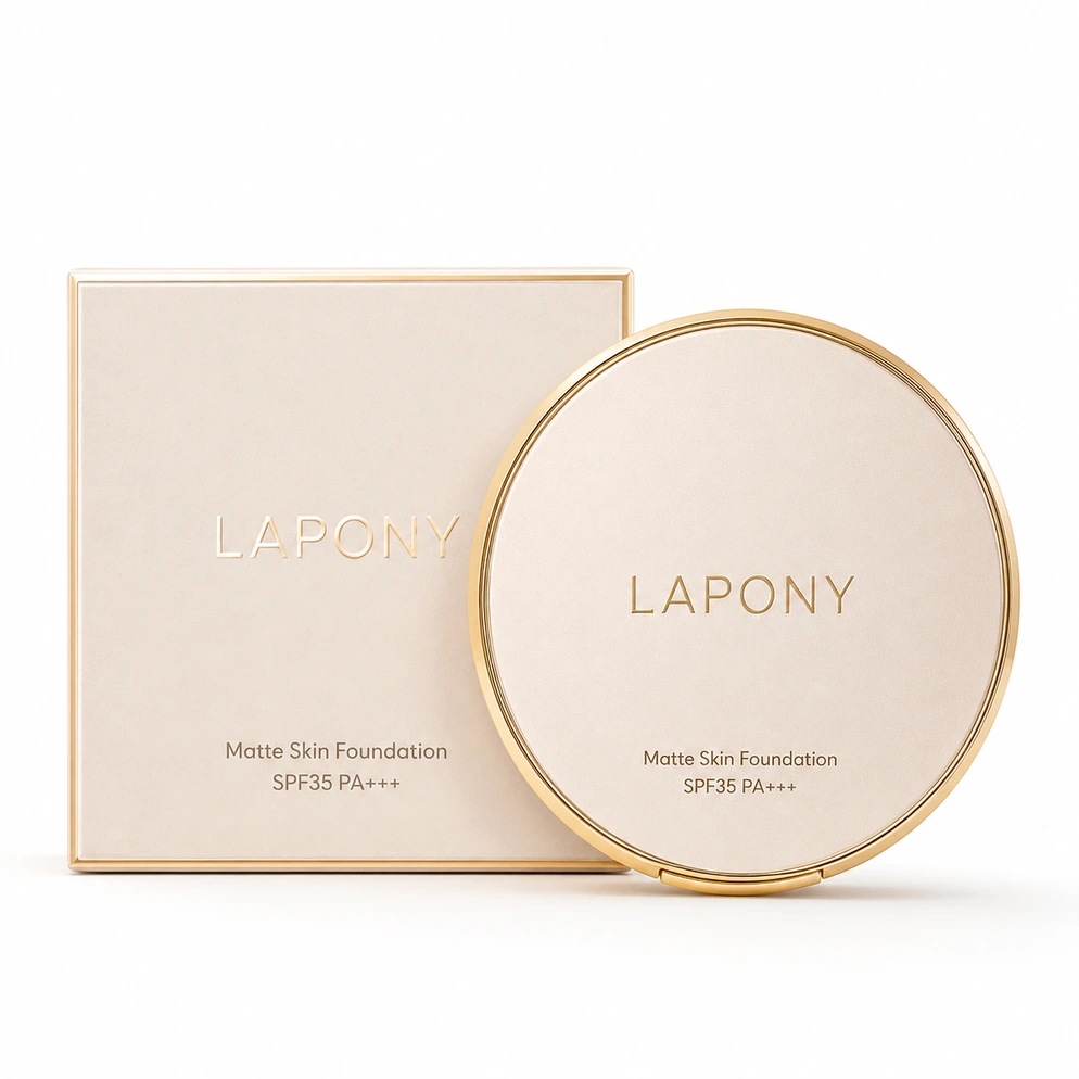 Private Label Matte Cushion Foundation SPF35 PA+++
