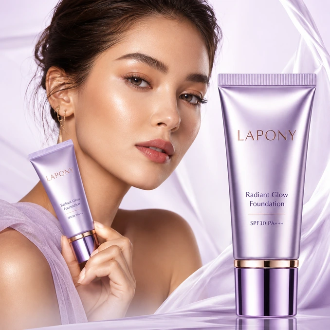 Private Label Radiant Glow Foundation SPF30 PA+++ image 5