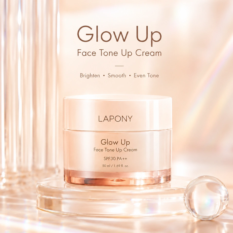 Private Label Glow Up Face & Body Tone Up Cream image 3