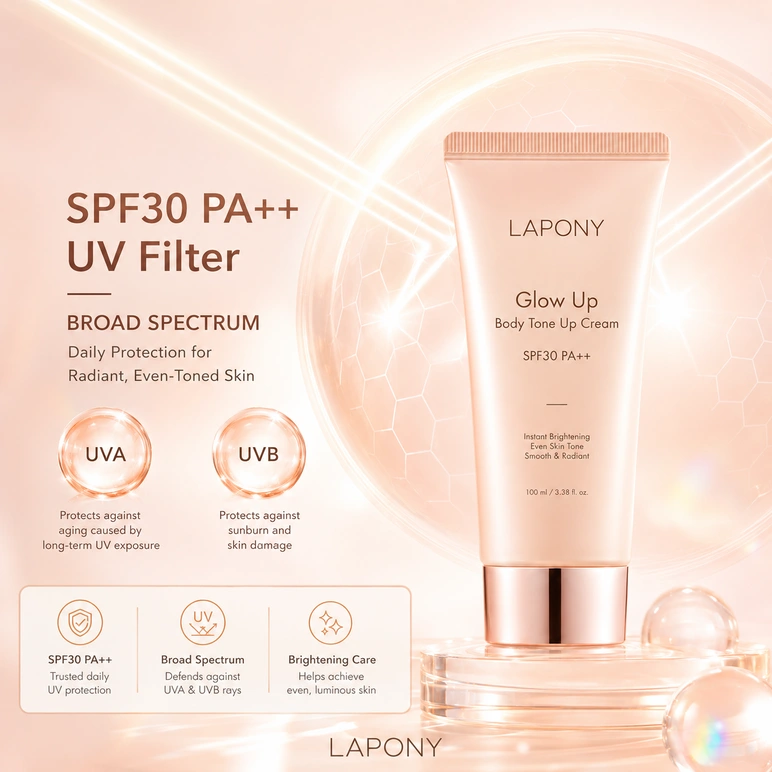 Private Label Glow Up Face & Body Tone Up Cream image 6