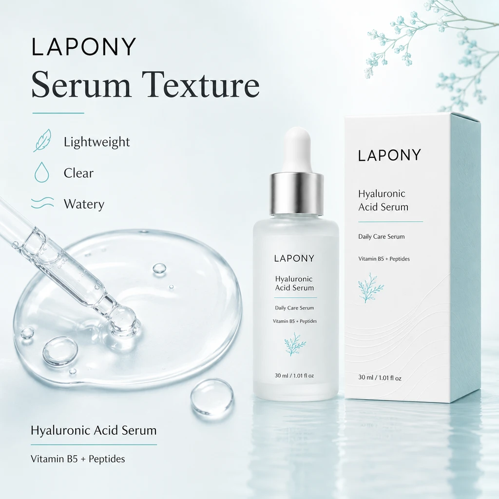 Private Label Hyaluronic Acid Hydrating Face Serum image 3