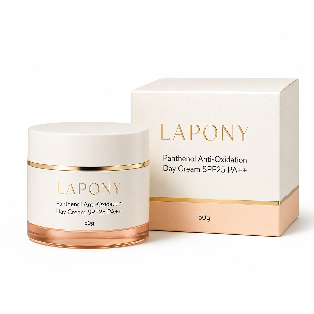 Private Label Panthenol Antioxidant Day Cream SPF25 PA++