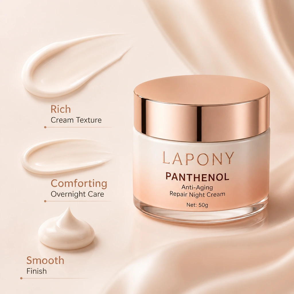 Private Label Panthenol Nourishing Night Cream image 4