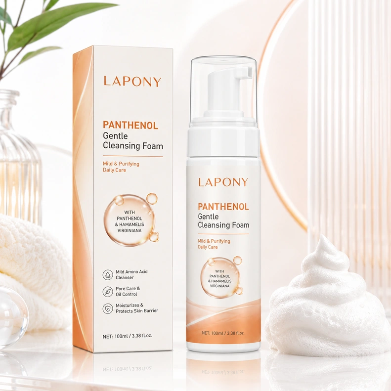 Private Label Panthenol Gentle Cleansing Foam image 3