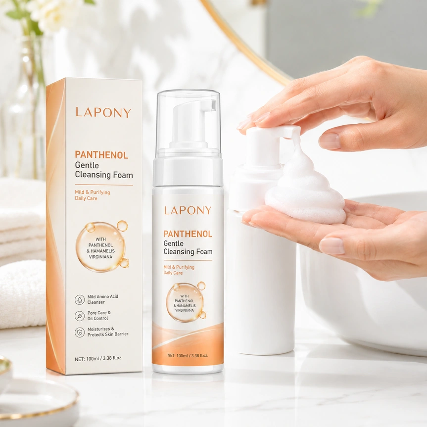 Private Label Panthenol Gentle Cleansing Foam image 5