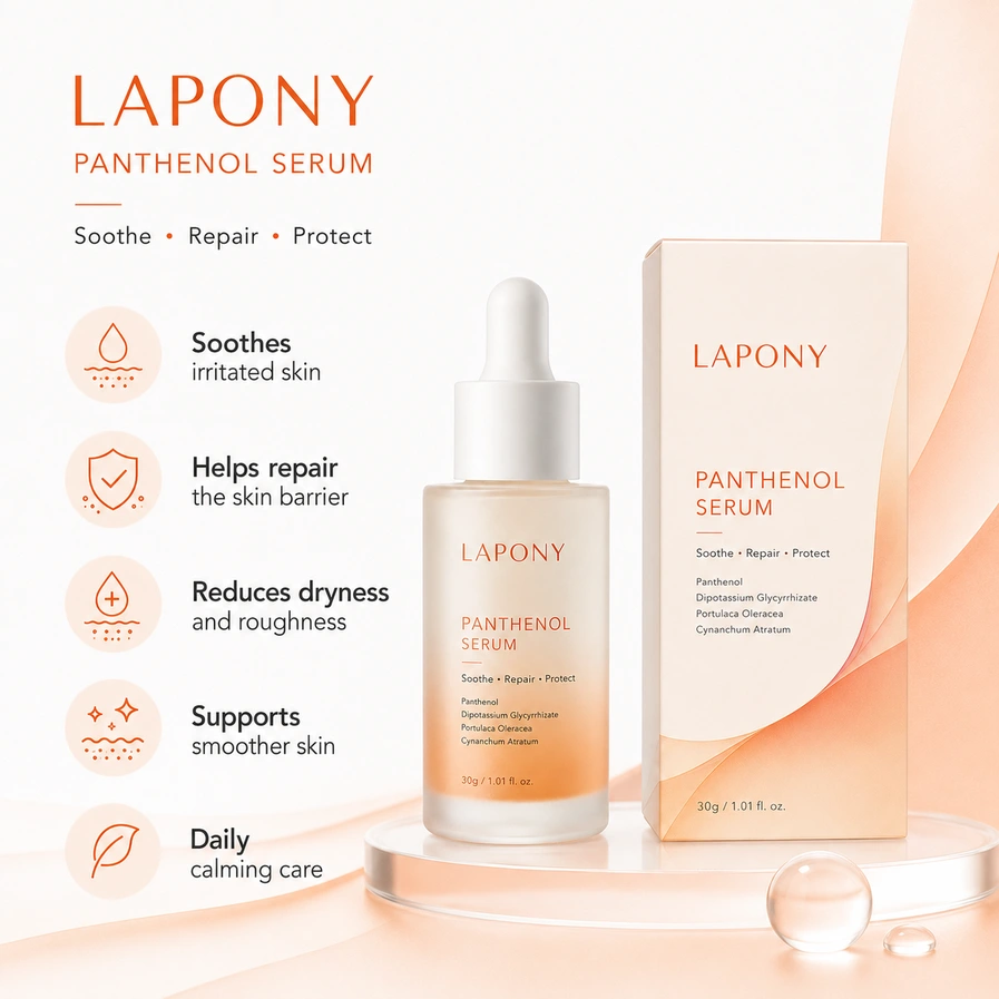 Private Label Panthenol Comforting Face Serum image 4