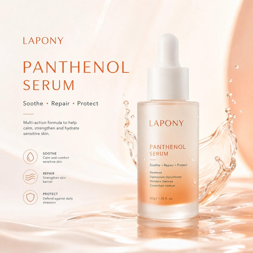 Private Label Panthenol Comforting Face Serum image 5