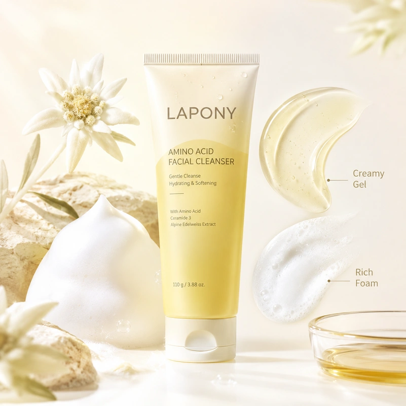 Private Label Amino Acid Facial Cleanser image 4
