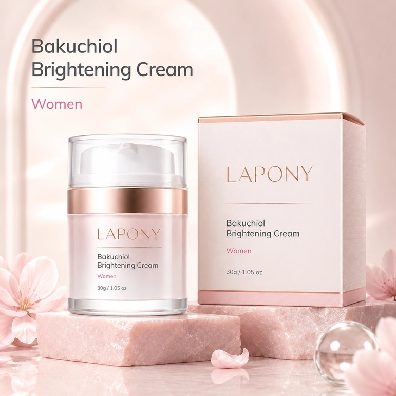 Private Label Bakuchiol Brightening Cream for Women image 2