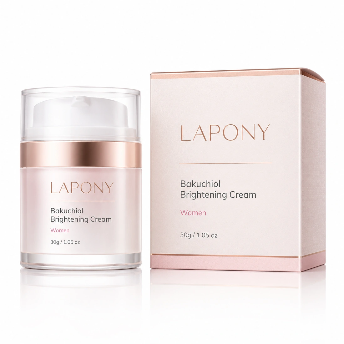Private Label Bakuchiol Brightening Cream for Women