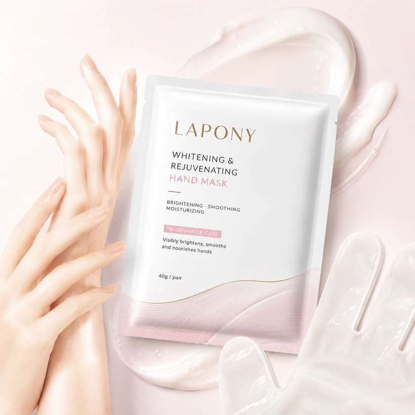 Private Label Brightening & Moisturizing Hand Mask image 3