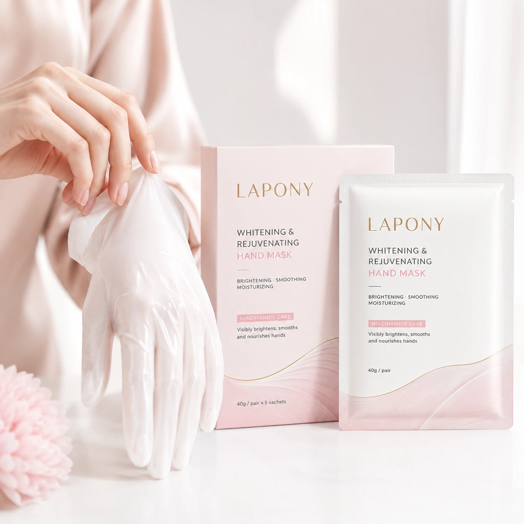 Private Label Brightening & Moisturizing Hand Mask image 4