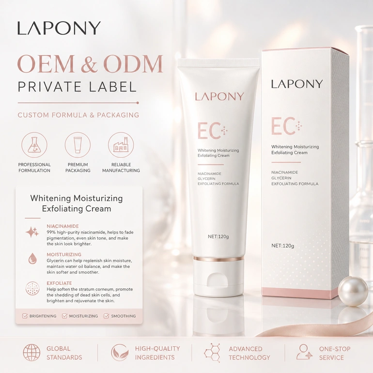 Private Label Brightening Moisturizing Exfoliating Cream image 6