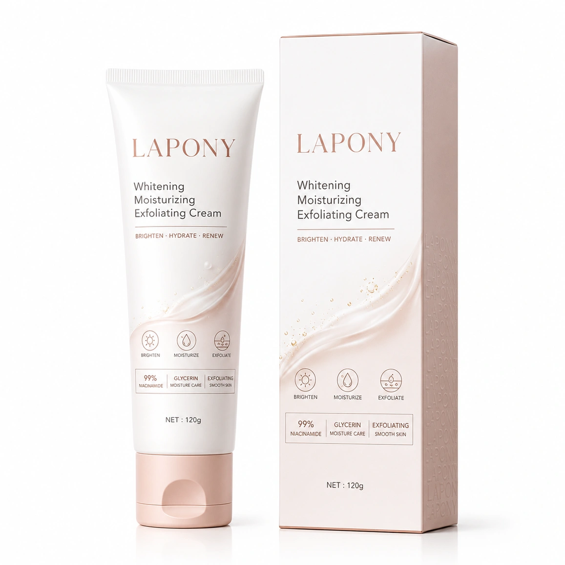 Private Label Brightening Moisturizing Exfoliating Cream
