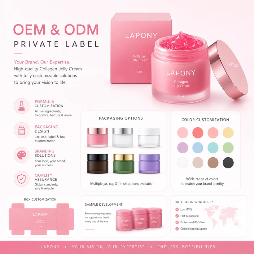 Private Label Collagen Jelly Face Cream image 6