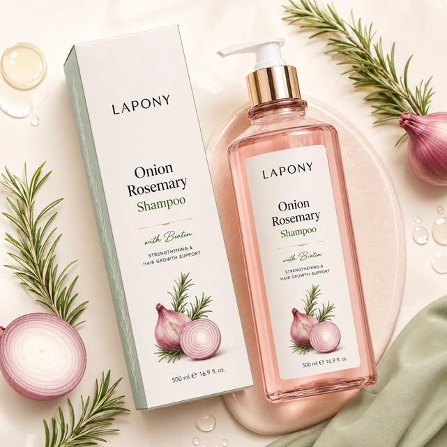 Private Label Onion Rosemary Shampoo with Biotin image 6