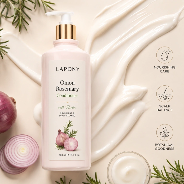 Private Label Onion Rosemary Conditioner with Biotin image 4