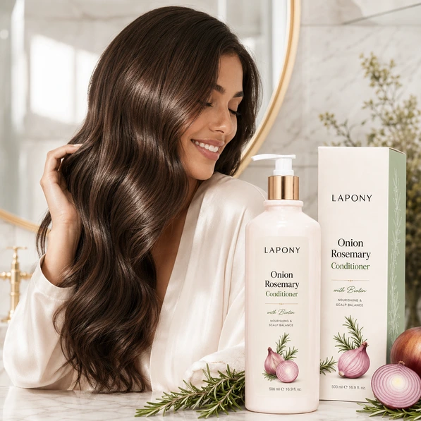 Private Label Onion Rosemary Conditioner with Biotin image 5