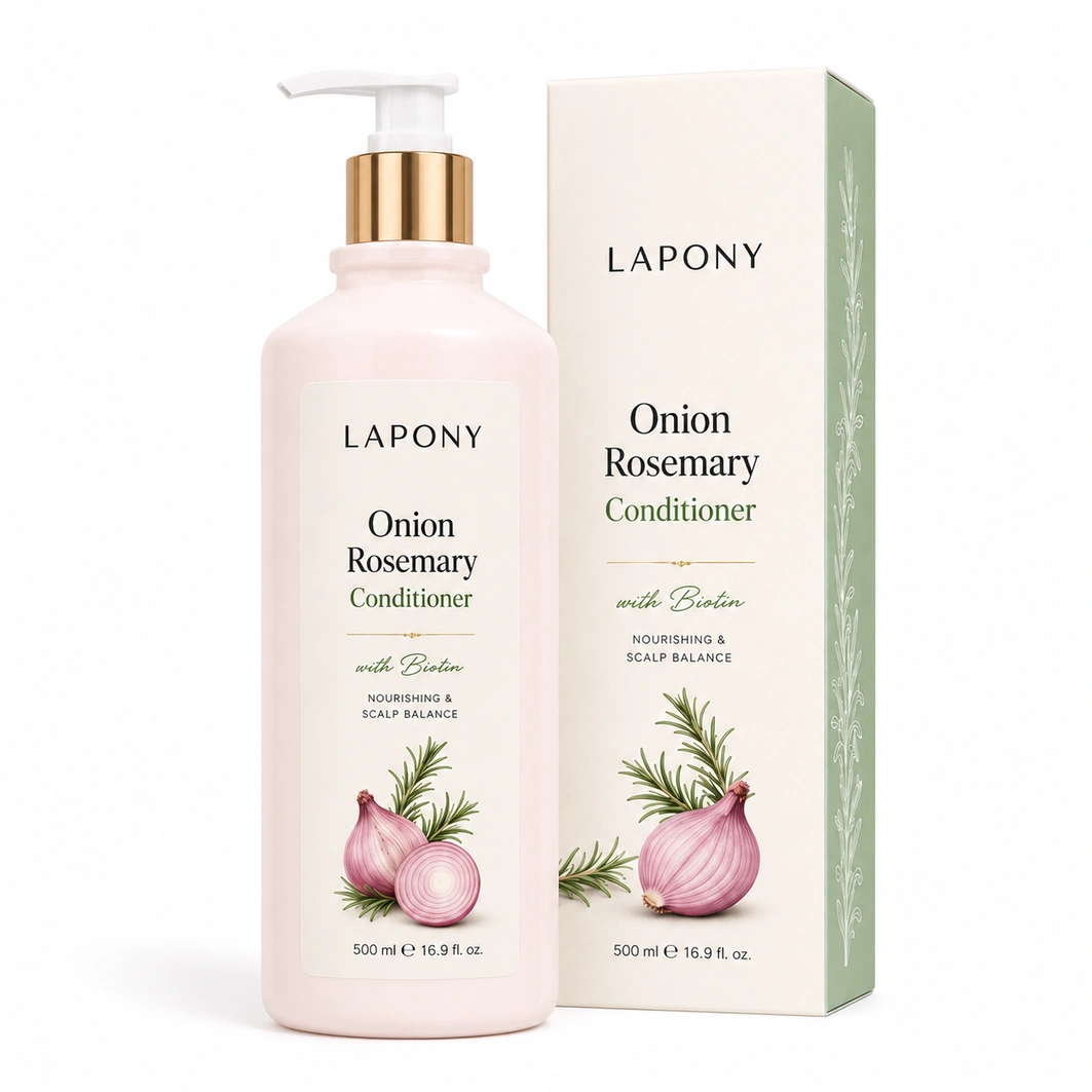 Private Label Onion Rosemary Conditioner with Biotin