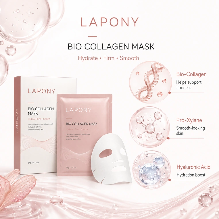 Private Label Bio Collagen Sheet Mask image 3