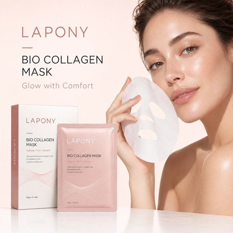 Private Label Bio Collagen Sheet Mask image 5