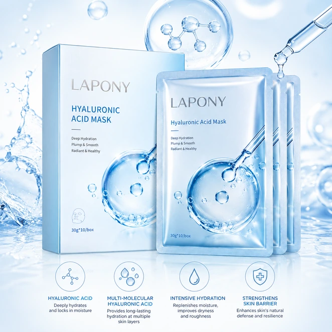 Private Label Hyaluronic Acid Sheet Mask image 2