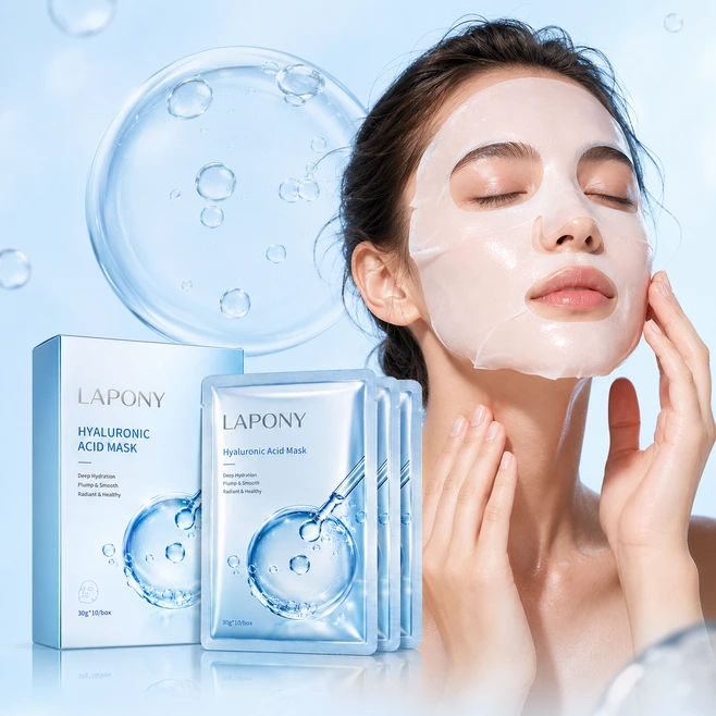Private Label Hyaluronic Acid Sheet Mask image 4