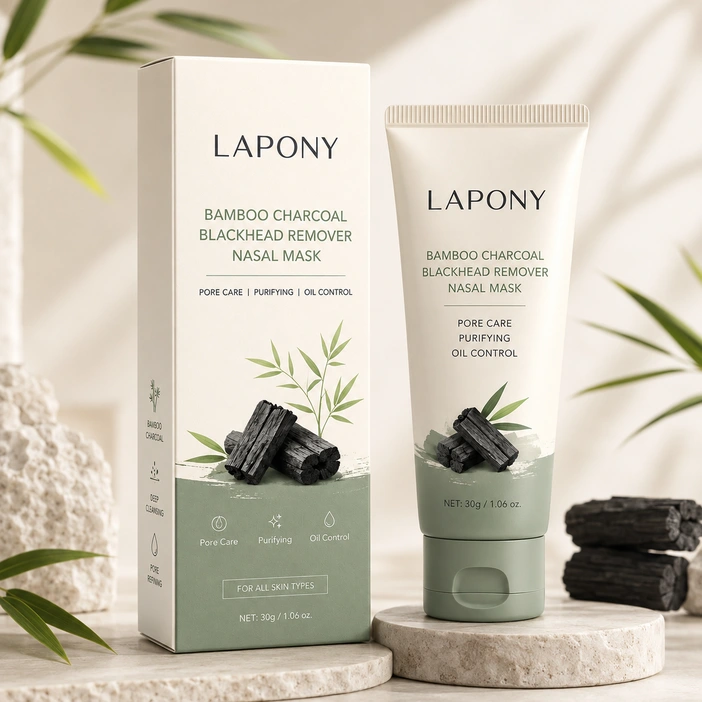 Private Label Bamboo Charcoal Pore Cleansing Nasal Mask image 2