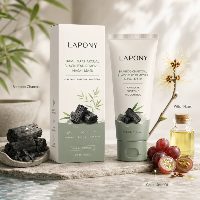 Private Label Bamboo Charcoal Pore Cleansing Nasal Mask image 3