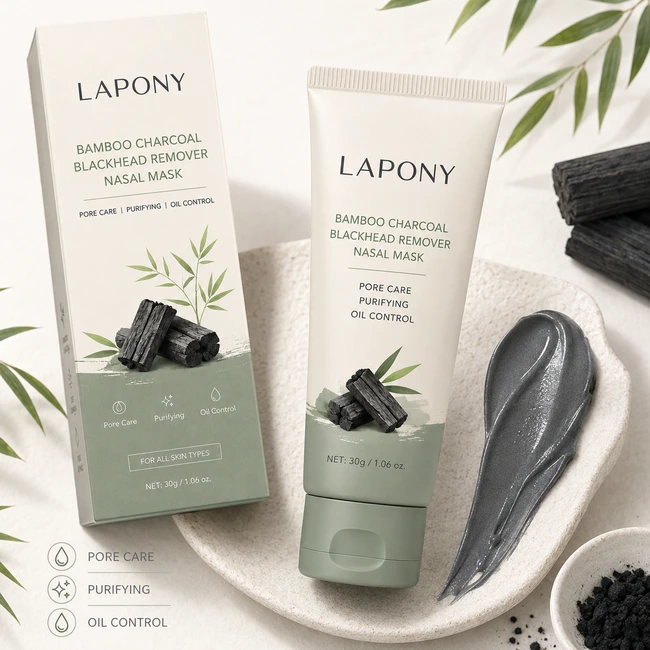 Private Label Bamboo Charcoal Pore Cleansing Nasal Mask image 4