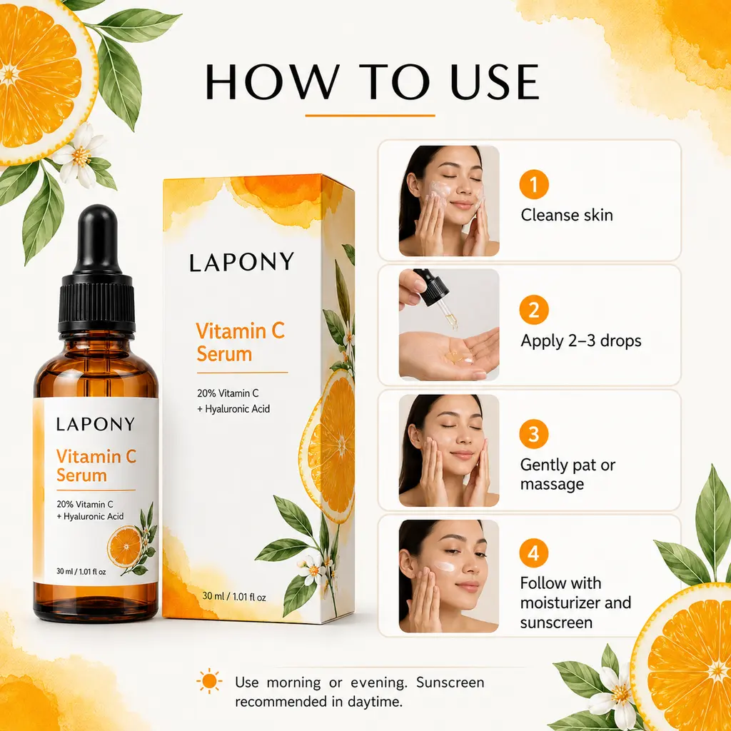 Private Label Vitamin C Daily Face Serum image 4