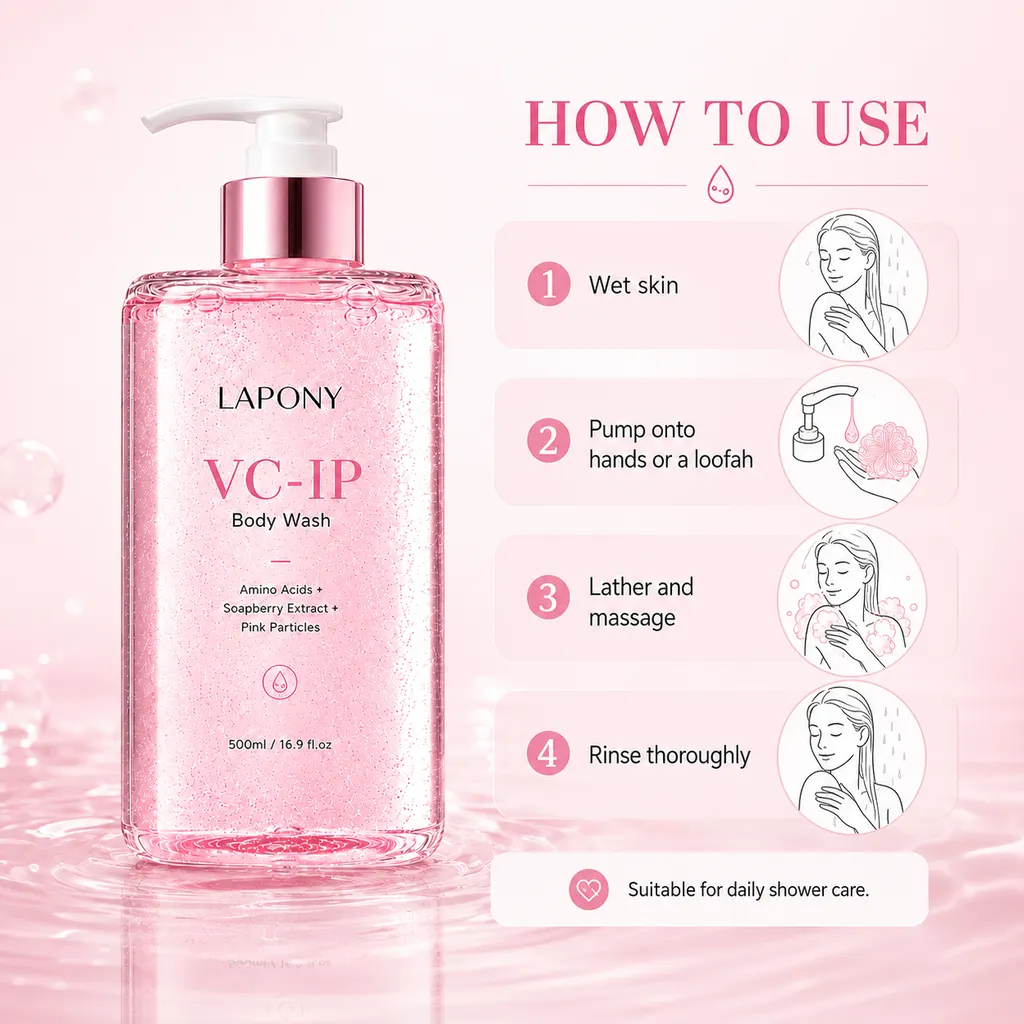 Private Label VC-IP Moisturizing Body Wash image 5