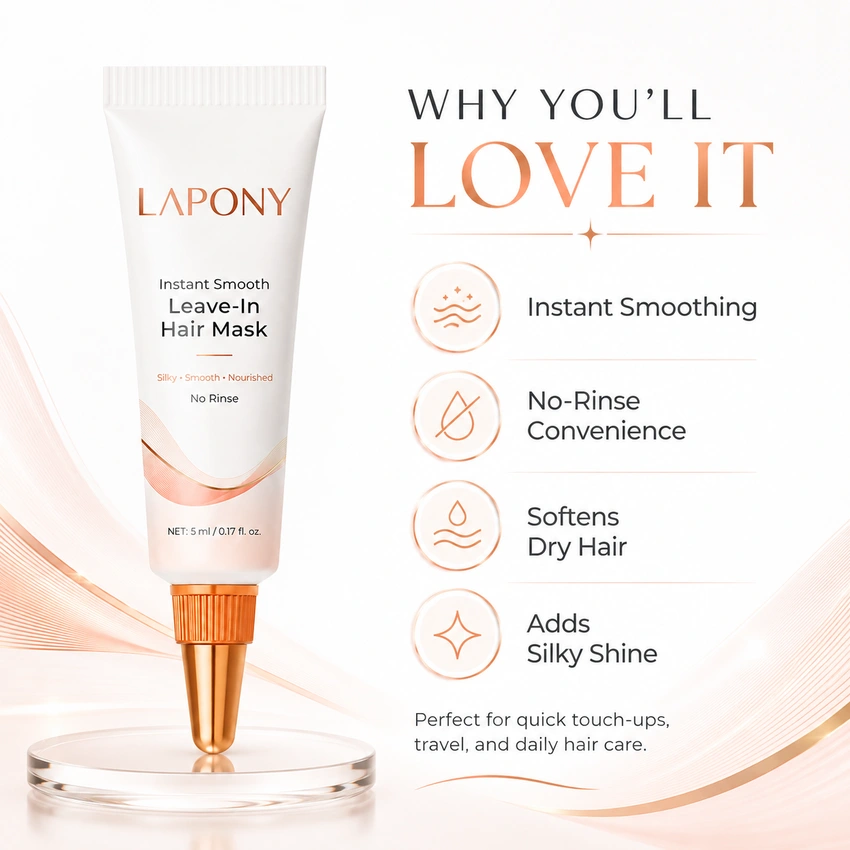 Private Label Instant Smooth Leave-In Hair Mask image 4