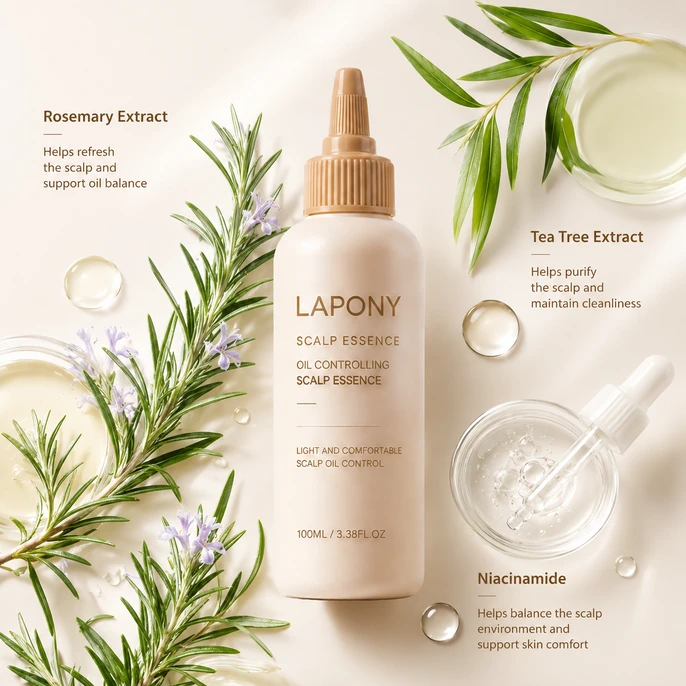 Private Label Oil Controlling Scalp Essence image 2