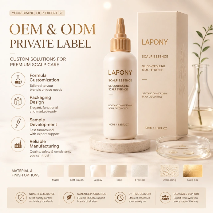 Private Label Oil Controlling Scalp Essence image 6