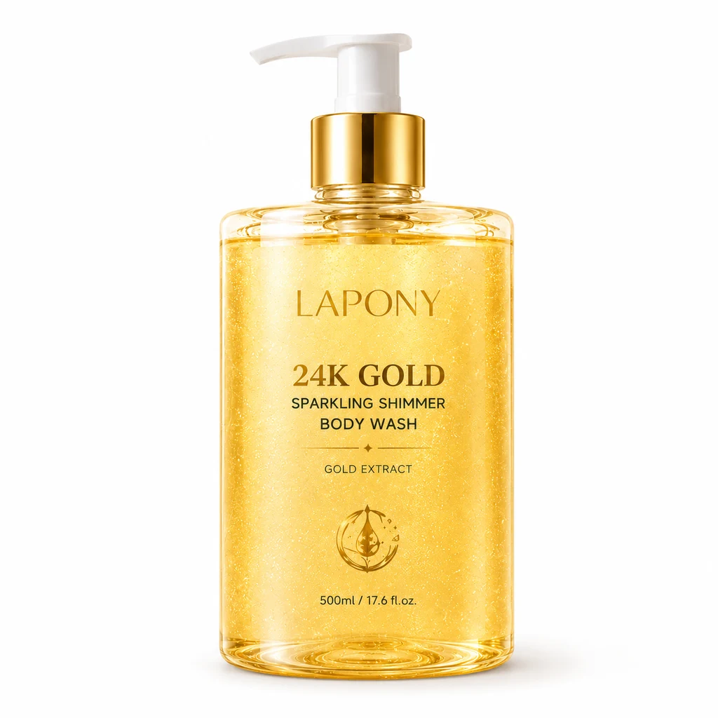 Private Label 24K Gold Shimmer Body Wash