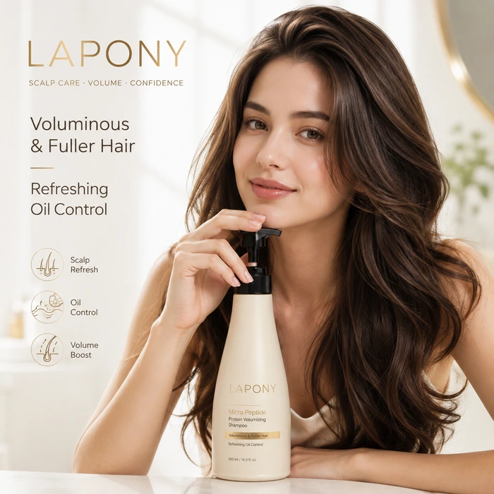 Private Label Micro Peptide Protein Volumizing Shampoo image 4